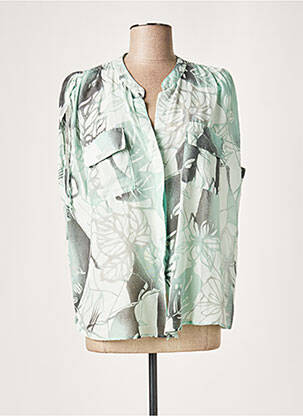 Cămașă verde LAUREN VIDAL femeie