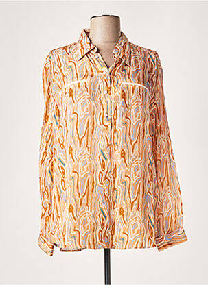 Bluză portocaliu LAUREN VIDAL femeie