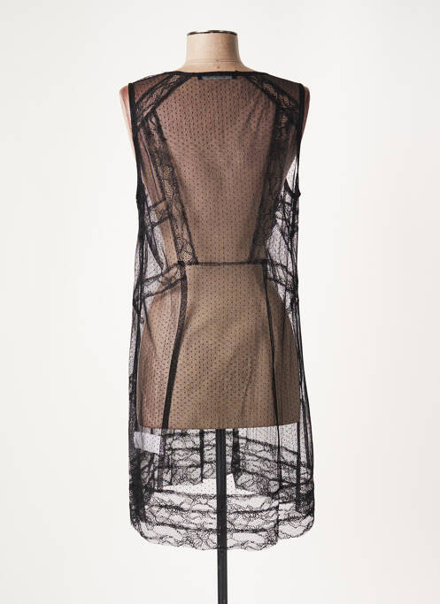 Rochie midi negru LAUREN VIDAL femeie