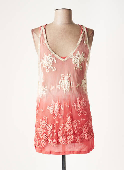 Top roz LAUREN VIDAL femeie