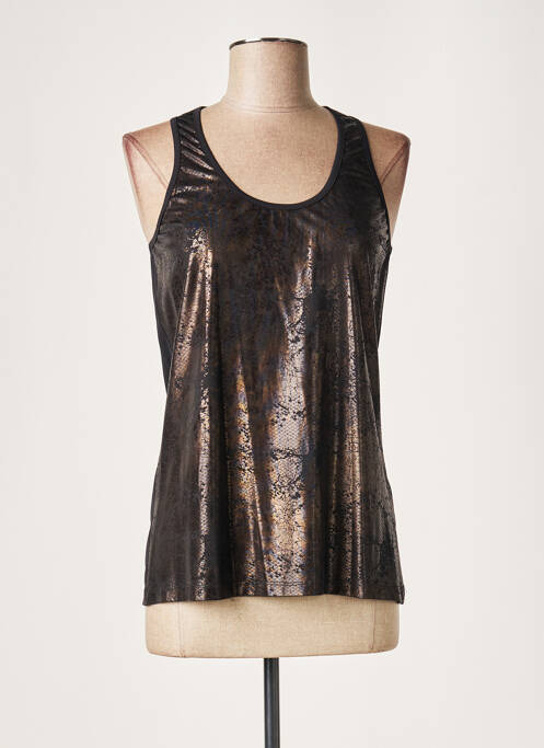 Top negru LAUREN VIDAL femeie