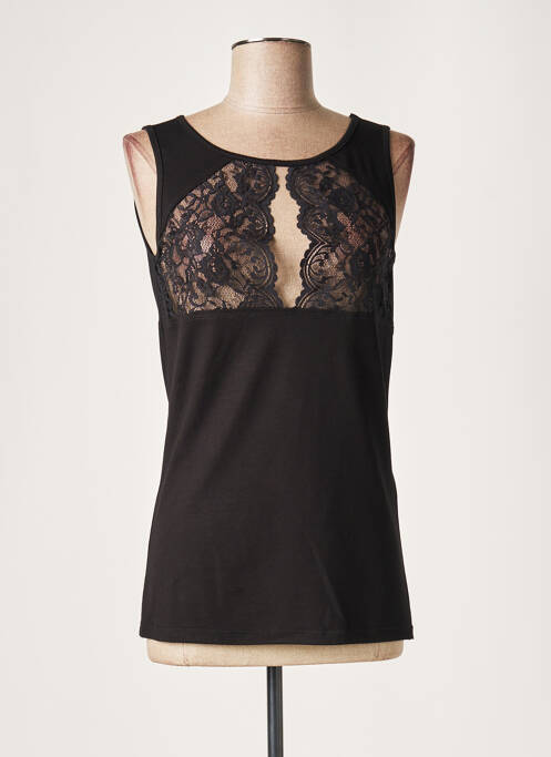 Top negru LAUREN VIDAL femeie