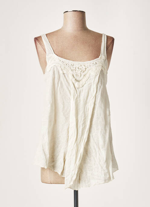 Top bej LAUREN VIDAL femeie