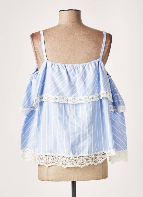 Top albastru LAUREN VIDAL femeie