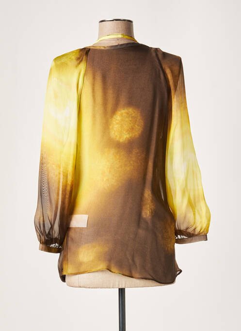 Bluză maro LAUREN VIDAL femeie