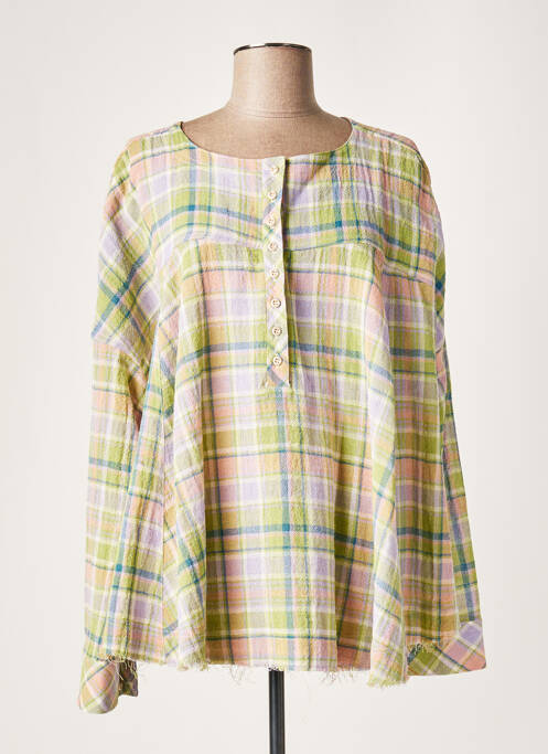 Bluză verde LAUREN VIDAL femeie