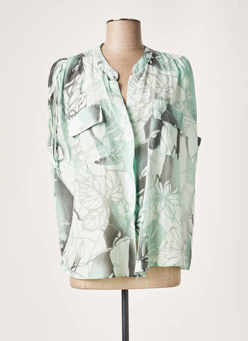 Cămașă verde LAUREN VIDAL femeie