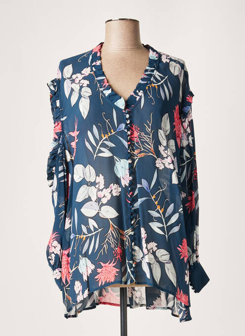 Cămașă albastru LAUREN VIDAL femeie