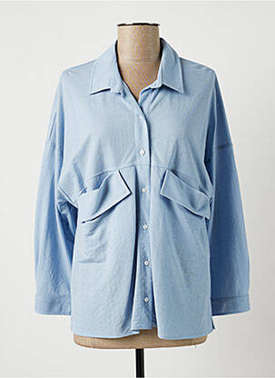 Cămașă albastru LAUREN VIDAL femeie