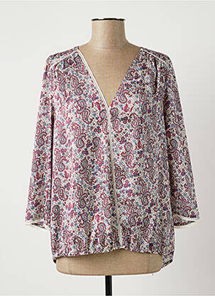 Bluză violet LAUREN VIDAL femeie