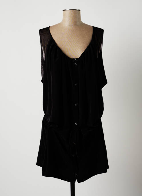 Rochie scurtă negru LAUREN VIDAL femeie