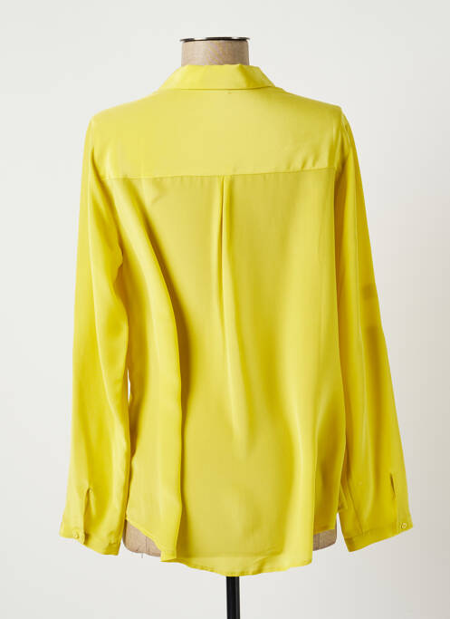 Cămașă galben LAUREN VIDAL femeie