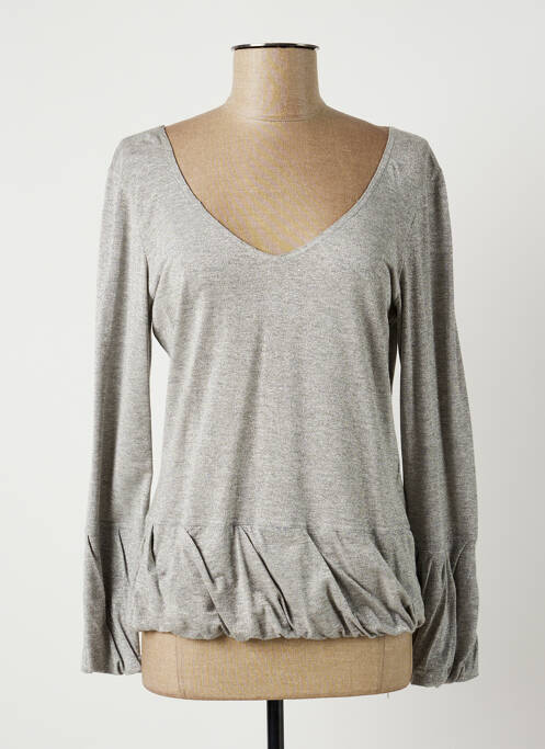 Top gri LAUREN VIDAL femeie