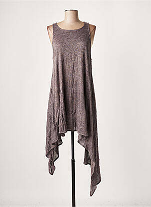 Pulover tunică gri KEDEM SASSON femeie