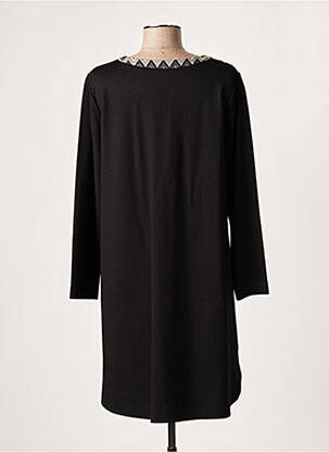 Rochie scurtă mâneci 3/4 mâneci 3/4 gri LAUREN VIDAL femeie