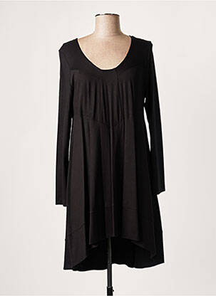 Rochie scurtă mâneci lungi mâneci lungi negru LAUREN VIDAL femeie