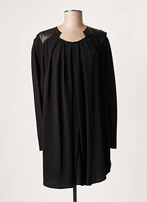 Tunică mâneci lungi negru LAUREN VIDAL femeie