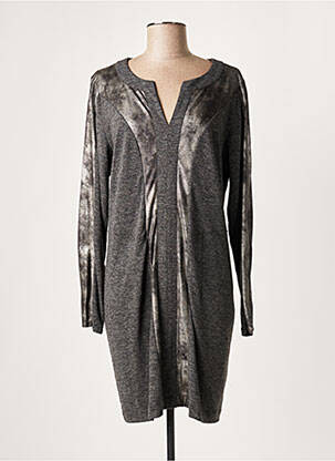 Rochie midi gri LAUREN VIDAL femeie