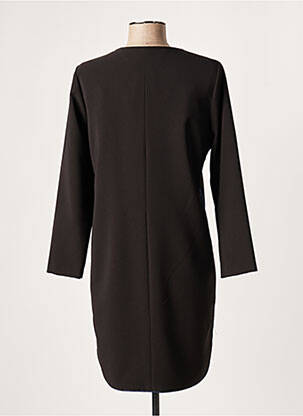 Rochie scurtă mâneci 3/4 mâneci 3/4 negru LAUREN VIDAL femeie
