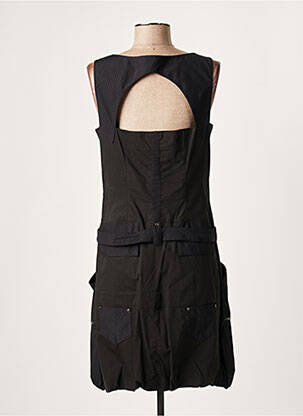 Rochie midi fără mâneci fără mâneci negru LAUREN VIDAL femeie