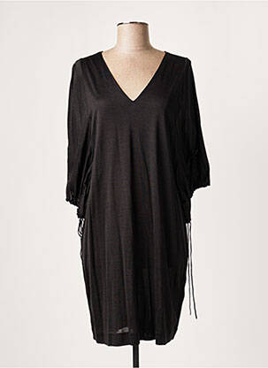 Rochie midi negru LAUREN VIDAL femeie