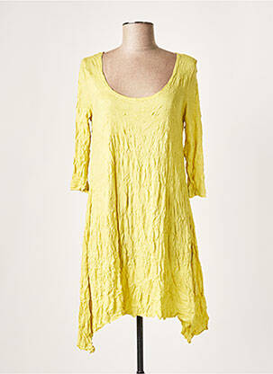 Rochie scurtă mâneci 3/4 mâneci 3/4 verde LAUREN VIDAL femeie