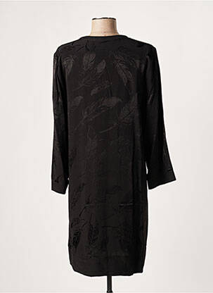 Rochie scurtă mâneci 3/4 mâneci 3/4 negru LAUREN VIDAL femeie