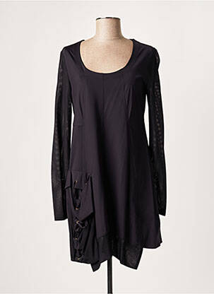 Rochie midi negru LAUREN VIDAL femeie