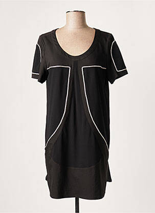 Rochie scurtă negru LAUREN VIDAL femeie