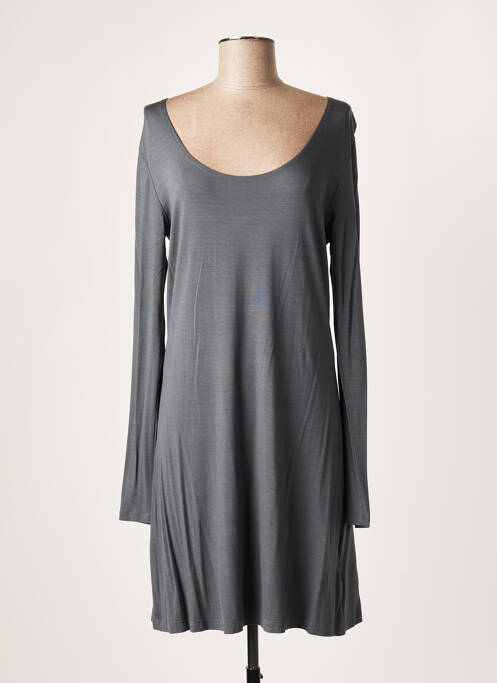 Rochie midi gri LAUREN VIDAL femeie