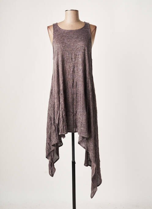 Pulover tunică gri KEDEM SASSON femeie