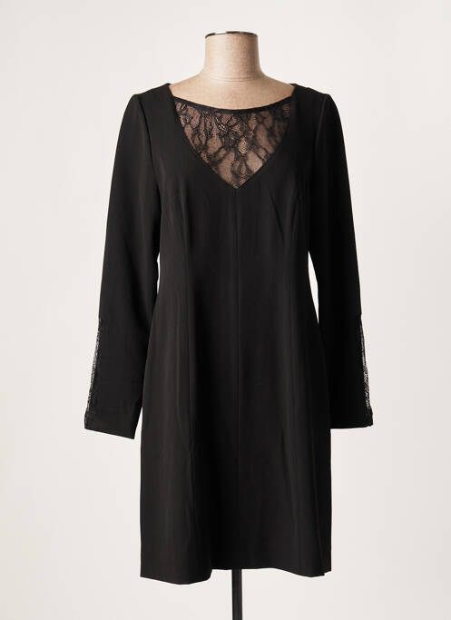 Rochie midi negru LAUREN VIDAL femeie