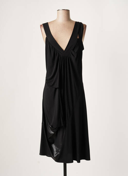 Rochie midi negru LAUREN VIDAL femeie