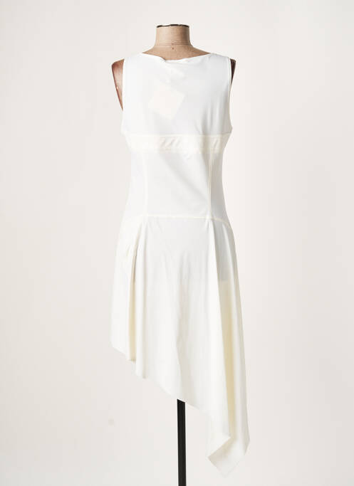 Rochie scurtă bej LAUREN VIDAL femeie