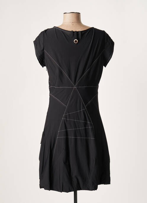 Rochie midi negru LAUREN VIDAL femeie