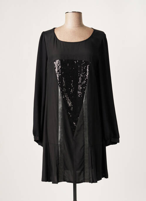 Rochie scurtă negru LAUREN VIDAL femeie