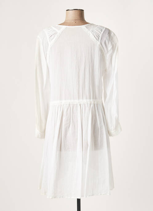 Tunică mâneci lungi alb LAUREN VIDAL femeie