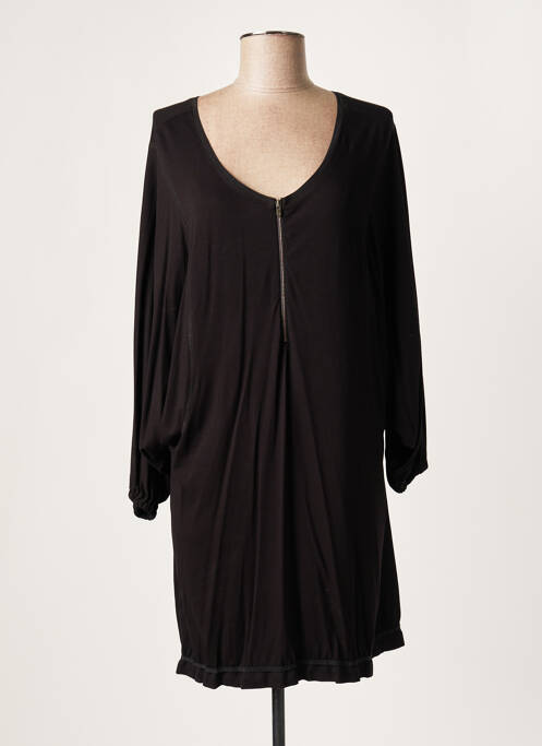 Tunică mâneci lungi negru LAUREN VIDAL femeie