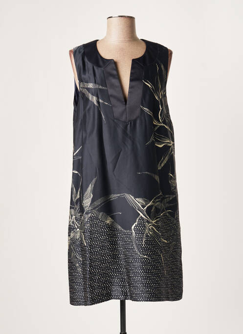 Rochie midi albastru LAUREN VIDAL femeie