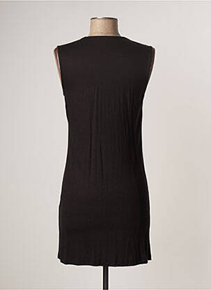 Rochie scurtă fără mâneci fără mâneci negru LAUREN VIDAL femeie