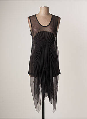 Tunică fără mâneci negru LAUREN VIDAL femeie