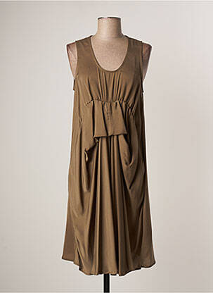 Rochie midi verde LAUREN VIDAL femeie