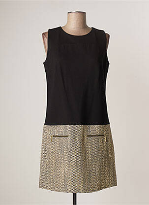 Rochie scurtă bej LAUREN VIDAL femeie