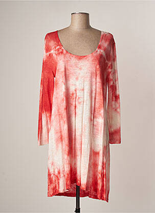 Rochie midi roșu LAUREN VIDAL femeie