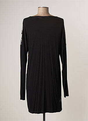 Rochie scurtă mâneci lungi mâneci lungi negru LAUREN VIDAL femeie