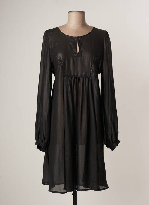 Rochie scurtă negru LAUREN VIDAL femeie