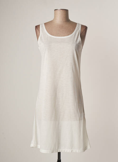 Rochie scurtă alb LAUREN VIDAL femeie