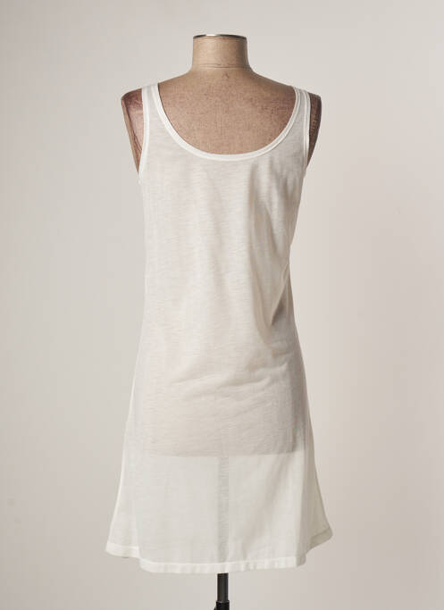 Rochie scurtă alb LAUREN VIDAL femeie