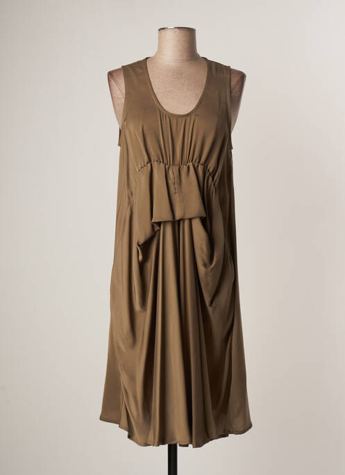 Rochie midi verde LAUREN VIDAL femeie