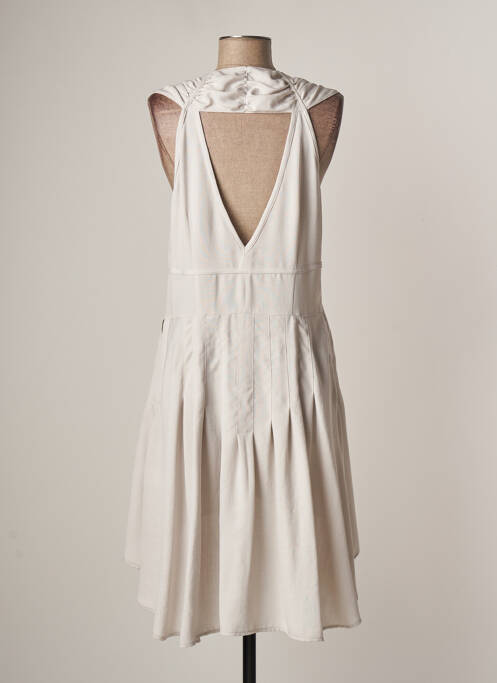 Rochie midi gri LAUREN VIDAL femeie